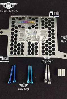 Che Két Nước Nhôm Tem Titan + 2 Ốc Titan GR5, Salaya Vario 2022 - 2023, Airblade 160cc, Airblade AB 2023, SH 2020 - 2023 MS5452