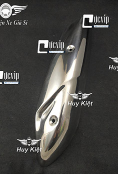 Ốp Che Pô Inox Gắn Cho Xe Vision 2021 - 2022 MS5517