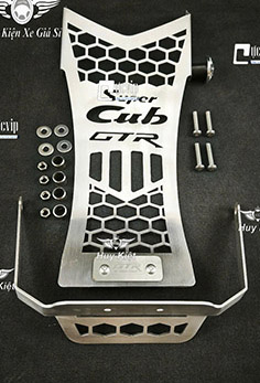 Baga Giữa Inox 304 Super Cub C125 2018 - 2025 GTR Hàng Cao Cấp MS6650