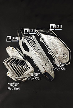 Combo 3 Món Bảo Vệ Cho Airblade AB 160cc, Airblade AB 2023 125cc 160cc Xi Mạ Crom FER Hàng Chuẩn Đẹp MS5629