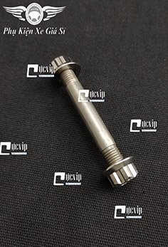 Cốt Trục Phuộc Giữa Inox Kèm 2 Tán Salaya Đầu Hở Cho Exciter 2011 - 2020 MS4525