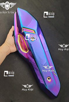 Ốp Che Pô Airblade AB 160cc, Airblade AB 2023 Inox 304 Xi Titan 7 Màu MS5663