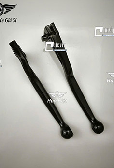 Cặp Tay Thắng Nhôm (Đen Bóng) Mio Ultimo, Luvias, Nouvo 4 - 5 - 6 (Giá 1 Cặp) MS6611
