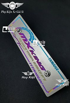Bảng Tên MX King Titan (Mẫu Titan Điện Phân) Kèm 2 Ốc Salaya MS3680