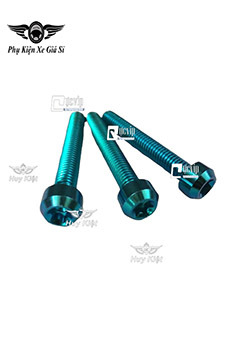 Combo 3 Ốc Titan Thật GR5 Gắn Che Két Nước Xe Vario 2015 - 2021, Airblade AB 2016 - 2022, SH 2012 - 2019, SH Mode 2013 - 2019 MS4761