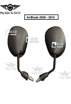 Cặp Kính Gương Chiếu Hậu AirBlade AB 2008 - 2010, AB Cũ Gắn Tất Cả Dòng Xe Honda Chân Kính 10Ly MS4461