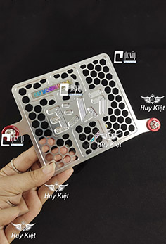 Che Két Nước Nhôm Tem Titan + 2 Ốc Salaya + Long Đền Kitaco Vario 2022 - 2023, Airblade 160cc, Airblade AB 2023, SH 2020 - 2023 MS5451