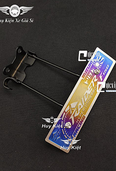 Bảng Tên Raider Titan 3D + Pat Gắn Bảng Tên + 2 Ốc Salaya Inox 304 + 2 Tán Tặng Kèm MS4814