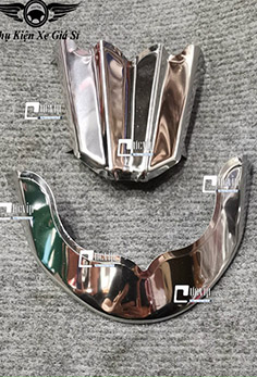 Ốp Mỏ Và Đuôi Dè Trước Sau Vario 160, Vario 2022 - 2023 Inox MS4811