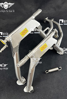 (Tặng Cốt + Lò Xo) Chân Chống Đứng Inox 304 Vision 2021 - 2024 Phiên Bản Cá Tính, Phiên Bản Thường Scoopy 110 (2020 - 2024) MS6476 MS6476