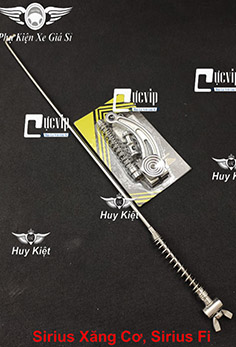 Càng Thắng Sau Salaya Inox 304 Cong + Đũa Thắng Inox 304 Gắn Xe Exciter 2010, Future Led 2018 - 2023, Sirius Xăng Cơ Fi, Dream, Wave 100 Wave Nhỏ MS5740