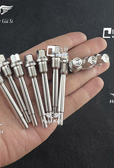 Ốc Xỏ (Chốt Giữ) Bố Thắng Salaya Inox 304 Gắn Heo Honda Zin, Heo Nissin Thái Piston 1 Pis, 2 Pis (Giá 1 Con) MS6512