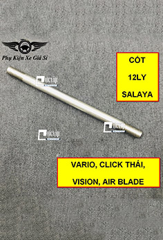 Cốt Trục Bánh Xe Trước Inox Cho Vario 2015 - 2021, Vision 2014 - 2020, AirBlade 2020 - 2022 MS4159