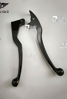 Cặp Tay Thắng Nhôm (Đen Bóng) Raider Fi, Satria 2018 - 2023, GSX-R150, S150-Bandit 150 (Tay Thắng + Tay Côn) (1 Cặp) MS6612