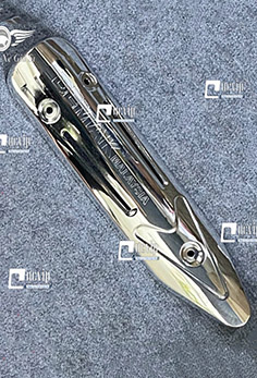 Ốp Che Pô Exciter 135 (2011 - 2014), Exciter 5 Số Xi Mạ Crom Hàng Chuẩn Malaysia Cao Cấp MS5722