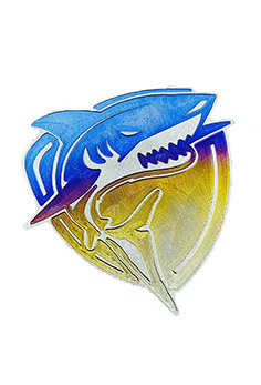 Tem Dán Logo Cá Mập Titan Cao Cấp MS3364