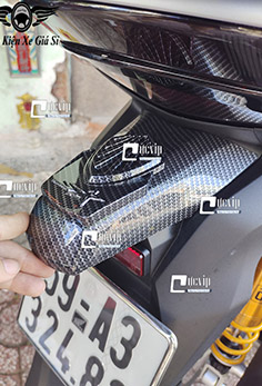 Ốp Cóc Đèn SH 350i, SH 2020 - 2022 Carbon MS2602