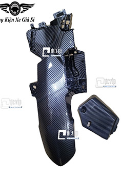 Bộ Dè Chắn Bùn 3 Món Carbon Vario 2015 - 2021, AirBlade 2016 - 2022 K2 MS4878