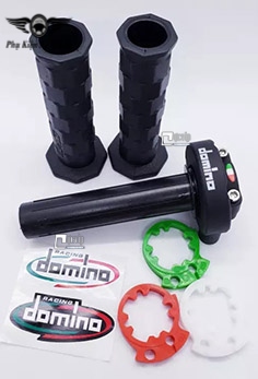 Cùm Tăng Tốc Domido 2 Dây Ga Dưới + Cặp Bao Tay Daytona MS4092