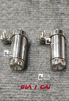Bình Dầu K6 Inox 304 Gắn Thắng Trước Sau Inox 304 Cho Winner, Winner X Exciter, Sonic, R15, Satria, Raider MS4789